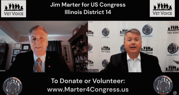 Jared Craig, President of GA Veterans for Trump Interviews Jim Marter on his 2024 Run for US Congress IL-14
