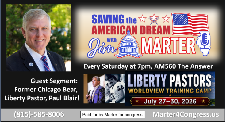 Saving the American Dream aired July 11 2026 Guest Paul Blair